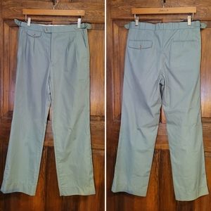 Green Gant Trousers with Side Adjusters